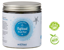 Laden Sie das Bild in den Galerie-Viewer, actiMare Fußbad Fresh Foot - 200g | Naturkosmetik | natürlich und vegan - actiMare.de Shop